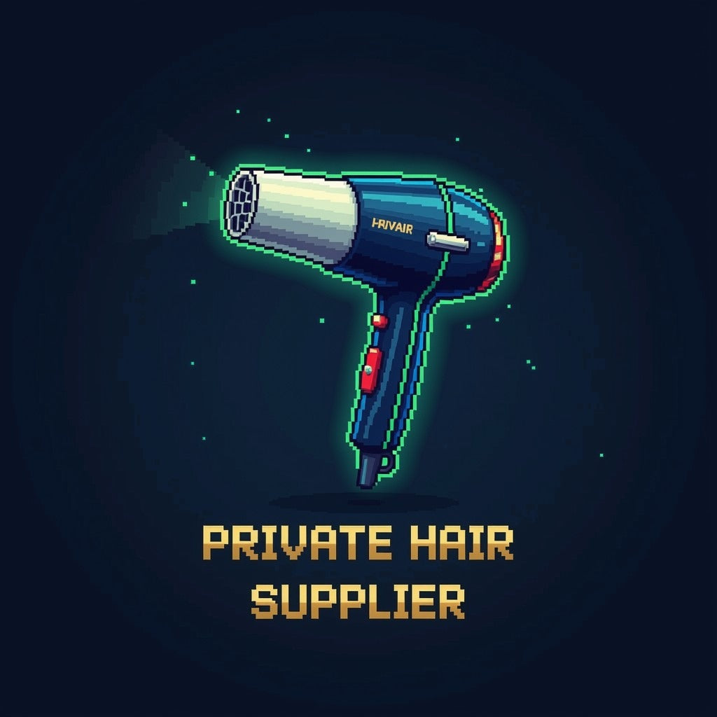 Private Hair Supplier pixel art